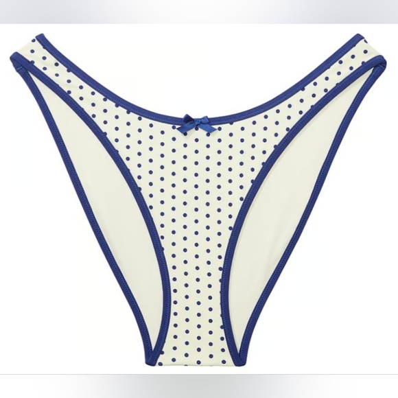M L XL XXL VS PINK by Frankies Bikinis Golden Hour Bikini Bottom Sleepy Dot - Picture 1 of 3